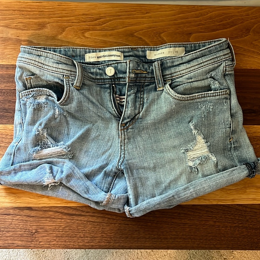 Pilcro Anthropologie Women’s Denim Mid-Rise Shorts